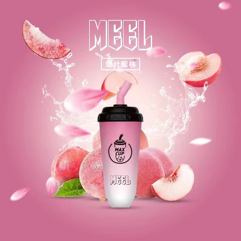 ✨壹灣現貨✨MEEL奶茶杯 拋棄式煙 6000PUFFS 一次性電子煙 max cup 可充電