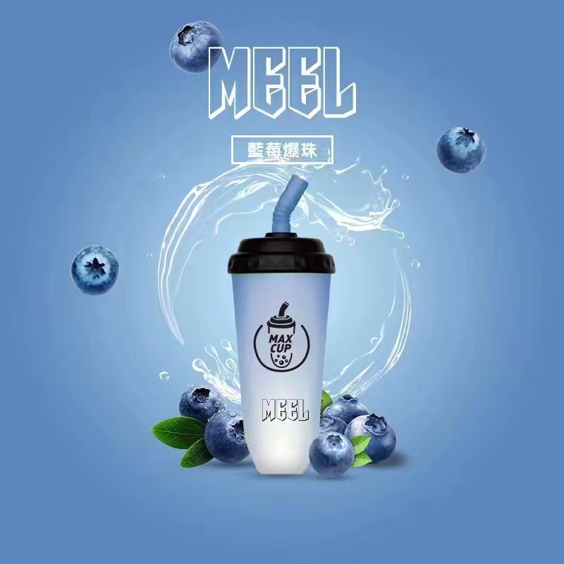 ✨壹灣現貨✨MEEL奶茶杯 拋棄式煙 6000PUFFS 一次性電子煙 max cup 可充電