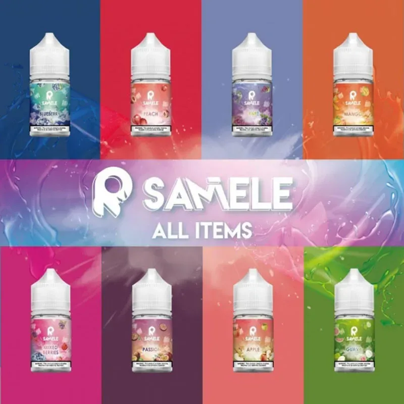 ✨壹灣現貨✨SAMELE 冰釀系列 美國小煙油 電子煙煙油 小瓶油 30ML/30MG