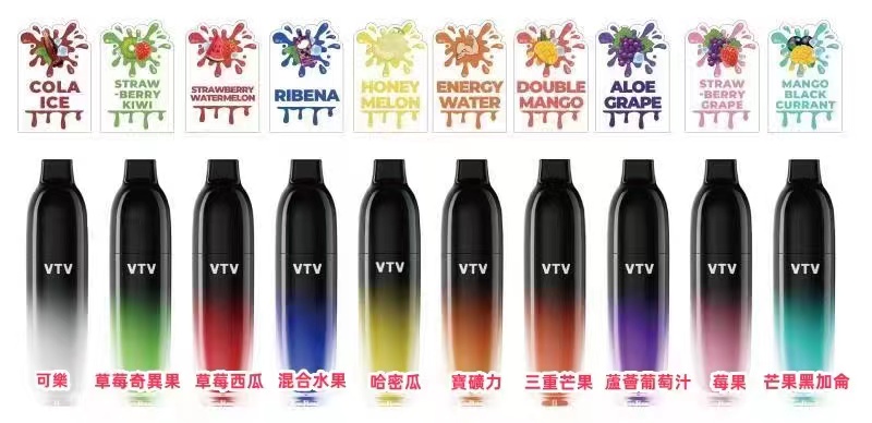 ✨壹灣現貨✨VTV維特威 拋棄式電子煙 5000PUFFS 超大容量續航 陶瓷線圈霧化芯